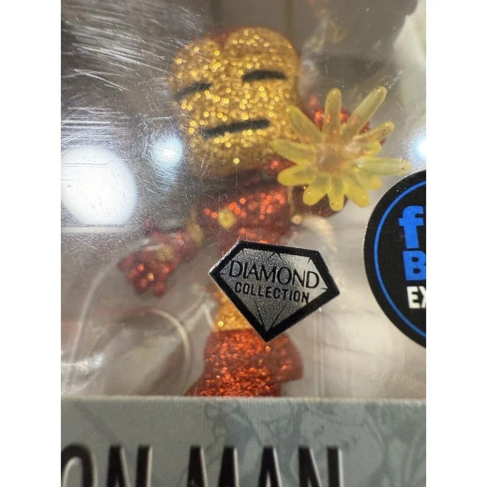 Funko Minis‎ Marvel Iron Man #217 Diamond Collection 5Below Exclusive